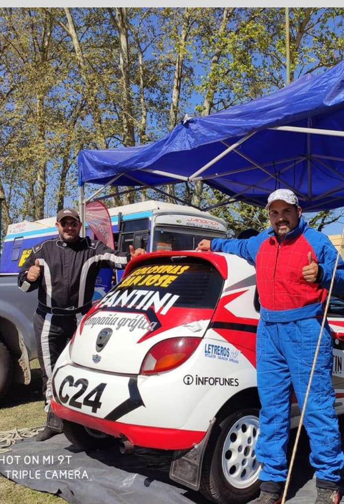 El equipo funense de Rally Santafesino se subió al podio este finde y se prepara para correr en Funes